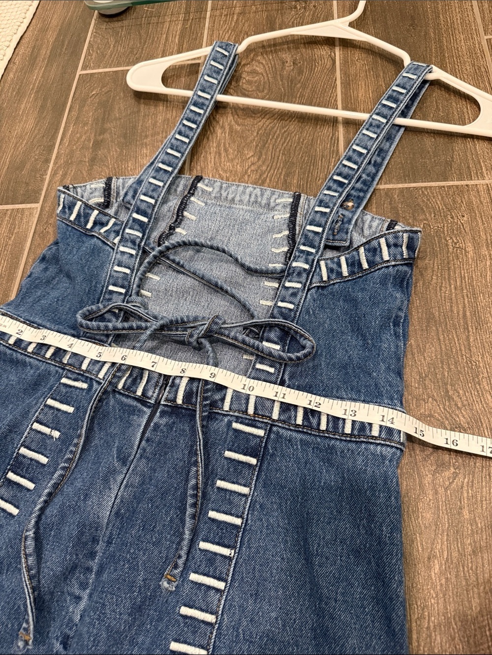 Anthropologie Ella Denim Dress by Seventy + Mochi - Picture 17 of 17
